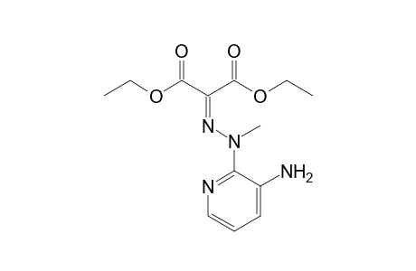 2-[(3-amino-2-pyridinyl)-methylhydrazinylidene]propanedioic acid diethyl ester
