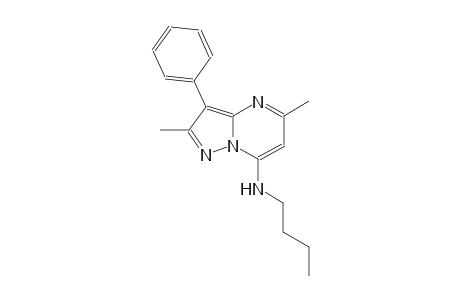 N-butyl-2,5-dimethyl-3-phenylpyrazolo[1,5-a]pyrimidin-7-amine