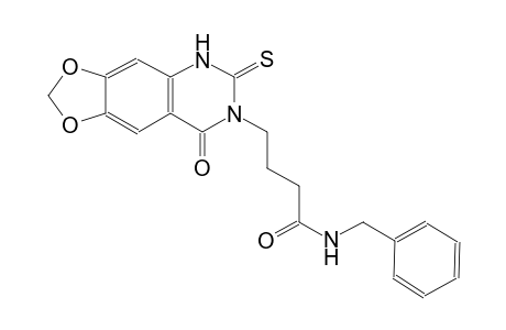 [1,3]dioxolo[4,5-g]quinazoline-7-butanamide, 5,6,7,8-tetrahydro-8-oxo-N-(phenylmethyl)-6-thioxo-