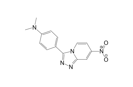 Benzenamine, N,N-dimethyl-4-(7-nitro-1,2,4-triazolo[4,3-a]pyridin-3-yl)-