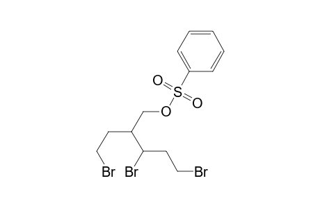 Benzenesulfonic acid, 3-bromo-2,3-bis(bromoethyl)propyl ester