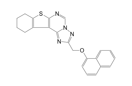 2-[(1-naphthyloxy)methyl]-8,9,10,11-tetrahydro[1]benzothieno[3,2-e][1,2,4]triazolo[1,5-c]pyrimidine