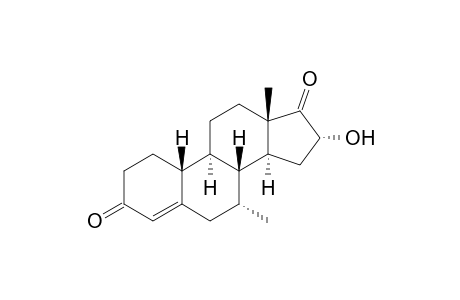 16.alpha.-Hydroxy-7.alpha.-methyl-4-estren-3,17-dione