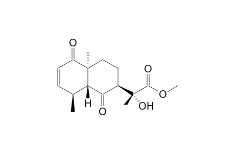 1,5-Dimethy-8-[1-(methoxycarbonyl)-1-hydroxyethyl]bicyclo[4.4.0]deca-3-ene-2,7-dione isomer