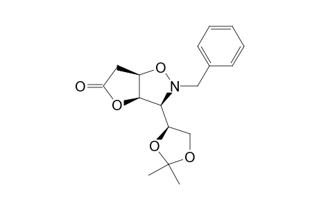 (3S,3aR,6aR)-Tetrahydro-2-benzyl-3-[(4S)-(2,2-dimethyl-1,3-dioxolan-4-yl)]furo[2,3-d]isoxazol-5(2H)-one