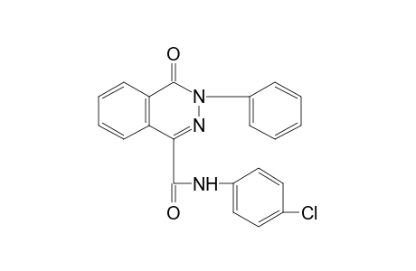 4'-CHLORO-3,4-DIHYDRO-4-OXO-3-PHENYL-1-PHTHALAZINECARBOXANILIDE