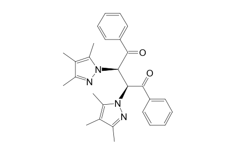 (R*,S*)-1,4-Diphenyl-2,3-bis(3,4,5-trimethyl-1H-pyrazol-1-yl)-1,4-butanedione