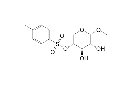 Methyl 4-O-Tosyl-.alpha.-D-xylopyranoside