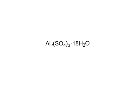 Aluminum sulfate octadecahydrate
