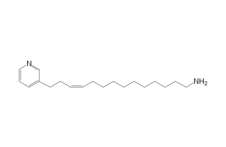 (Z)-14-(3-pyridinyl)-11-tetradecen-1-amine