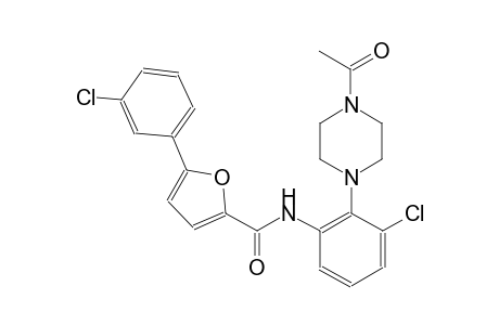 2-furancarboxamide, N-[2-(4-acetyl-1-piperazinyl)-3-chlorophenyl]-5-(3-chlorophenyl)-