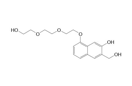 8-(2-(2-(2-hydroxyethoxy)ethoxy)ethoxy)-3-(hydroxymethyl)naphthalen-2-ol