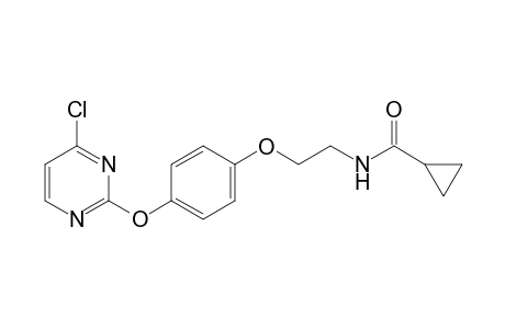 Cyclopropanecarboxamide, N-[2-[4-[(4-chloro-2-pyrimidinyl)oxy]phenoxy]ethyl]-