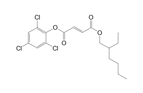 Fumaric acid, 2,4,6-trichlorophenyl 2-ethylhexyl ester