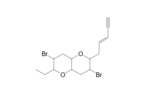 ELATENYNE;3,7-DIBROMO-6-ETHYL-2-(PENT-2'-EN-4'-YNYL)-OCTAHYDRO-PYRANO-[3.2-B]-PYRANE