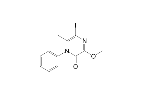 5-Iodo-3-methoxy-6-methyl-1-phenyl-2(1H)-pyrazinone