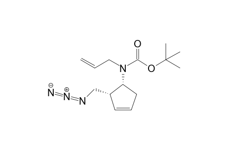 N-Allyl-((1R,2R)-2-Azidomethylcyclopent-3-enyl)carbamic acid tert-butyl ester