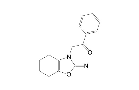 2-IMINO-3-PHENACYL-2,3,4,5,6,7-HEXAHYDRO-BENZOXAZOLE