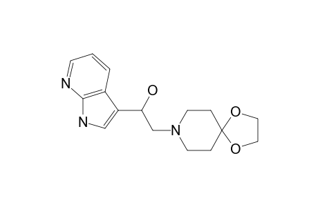 1-[2-(1H-PYRROLO-[2.3-B]-PYRIDIN-3-YL)-2-HYDROXYETHYL]-PIPERIDINE-4-ETHYLENE_KETAL