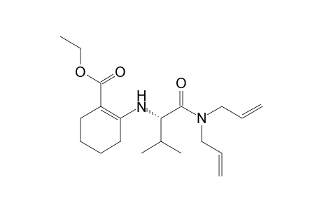 N-(2-Ethoxycarbonyl-1-cyclohexenyl)-L-valine diallylamide