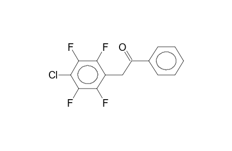 2-(4-CHLOROTETRAFLUOROPHENYL)ACETOPHENONE
