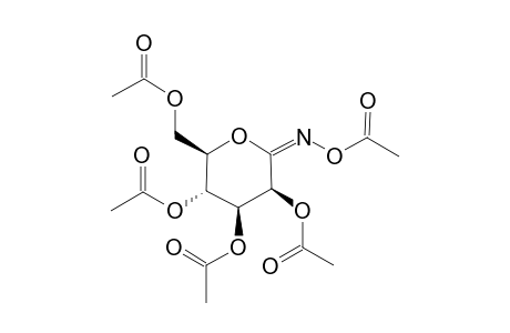 D-Mannonimidic acid, N-(acetyloxy)-, .delta.-lactone, 2,3,4,6-tetraacetate, (Z)-