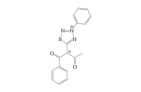 3-PHENYL-1,2,3,4-THIATRIAZOL-3-IUM-5-YL-(ACETYL)-BENZOYL-METHANIDE
