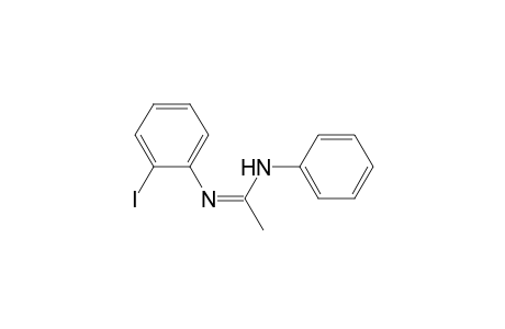 N'-(2-Iodophenyl)-N-phenylacetimidamide