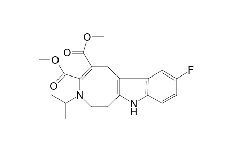 3-Fluoro-8-isopropyl-8,9,10,11-tetrahydro-5H-8,11-diazacycloocta[a]indene-6,7-dicarboxylic acid, dimethyl ester