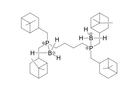 1,4-Bis(dimyrtanylphosphino)butane-diborane complex