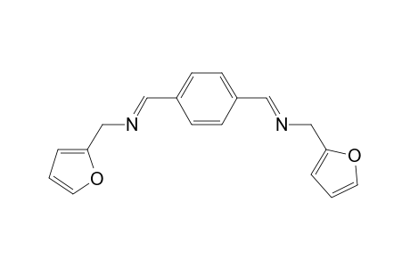 2-Furyl-N-((E)-[4-((E)-([(E)-2-furylmethyl]imino)methyl)phenyl]methylidene)methanamine