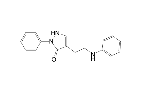 1-Phenyl-4-(2-phenylaminoethyl)-5-pyrazolone