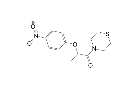 4-[2-(4-nitrophenoxy)propanoyl]thiomorpholine