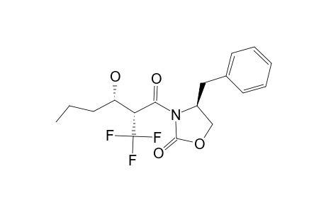 (4-S)-BENZYL-3-[(2-R,3-S)-3-HYDROXY-2-(TRIFLUOROMETHYL)-HEXANOYL]-OXAZOLIDIN-2-ONE