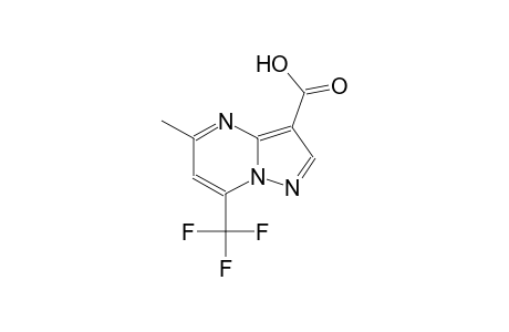 5-Methyl-7-(trifluoromethyl)pyrazolo[1,5-a]pyrimidine-3-carboxylic acid
