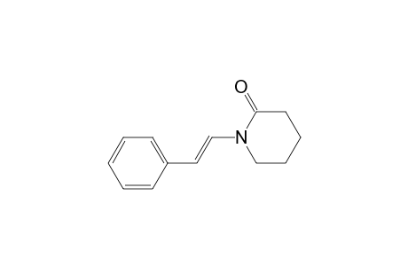 1-[(E)-2-Phenylethenyl]-2-piperidinone