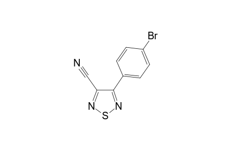 4-(4-Bromophenyl)-1,2,5-thiadizole-3-carbonitrile