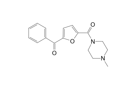 Furane, 2-benzoyl-5-(4-methyl-1-piperazinylcarbonyl)-