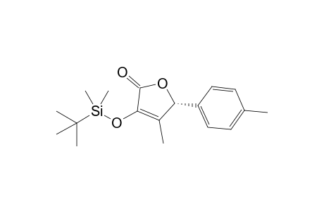 (R)-(-)-3-tert-Butyldimethylsilyloxy-4-methyl-5-(4-methylphenyl)-2(5H)-furanone