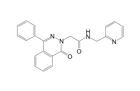 2-(1-Oxo-4-phenyl-1H-phthalazin-2-yl)-N-pyridin-2-ylmethyl-acetamide