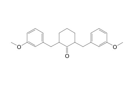 2,6-Bis(3-methoxybenzyl)cyclohexanone
