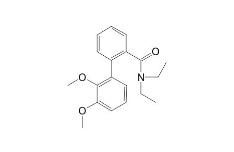 N,N'-Diethyl-2',3'-dimethoxy-2-biphenylcarboxamide