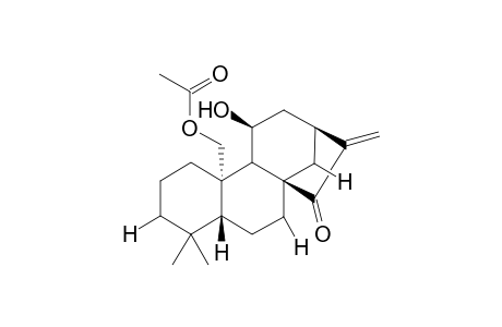 ent-20-Acetoxy-11.alpha.-hydroxy-16kauren-15-one