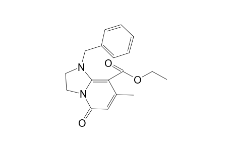 1-Benzyl-8-ethoxycarbonyl-7-methyl-1,2,3,5-tetrahydroimidazo[1,2-a]pyridin-5-one