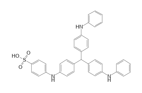 Bis(4-n-phenylaminophenyl)-4-n''-sulfophenylaminophenylmethane