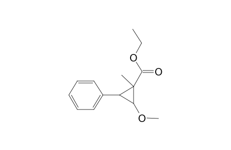 Ethyl trans,trans-2-Methoxy-1-methyl-3-phenylcyclopropanecarboxylate