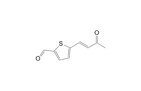 5-[(E)-3-ketobut-1-enyl]thiophene-2-carbaldehyde