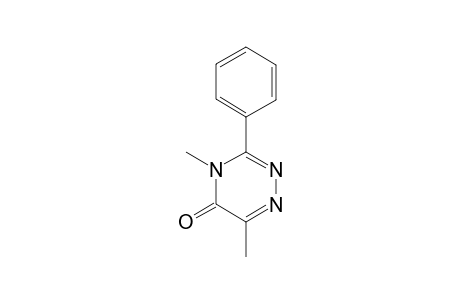 4,6-DIMETHYL-3-PHENYL-1,2,4-TRIAZIN-5(2H)-ONE