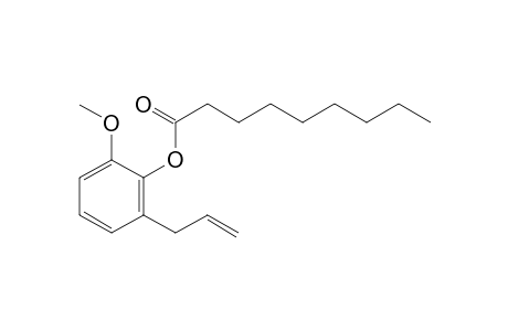 2-allyl-6-methoxyphenyl nonanoate