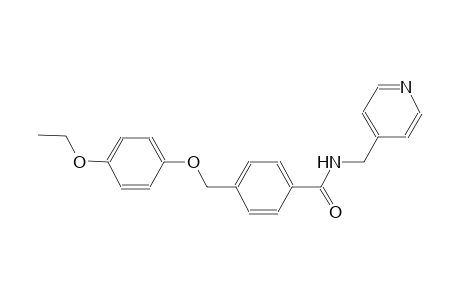 4-[(4-ethoxyphenoxy)methyl]-N-(4-pyridinylmethyl)benzamide